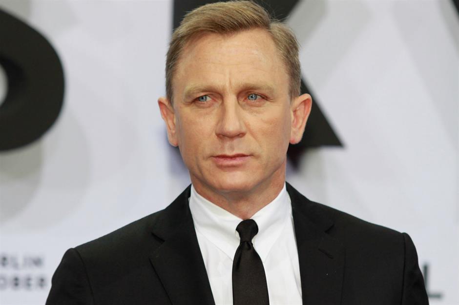 Daniel Craig's whole body – $9.5 million (£7.2m)